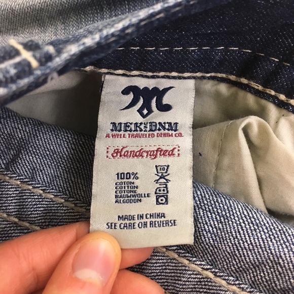 👖SOLD👖MEK DNM Darjeeling Slim Straight Jeans - Picture 8 of 8